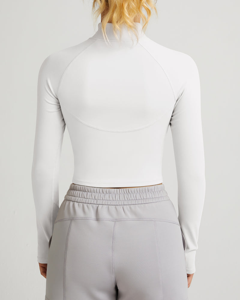 Half Zip Athletic Pullover Top