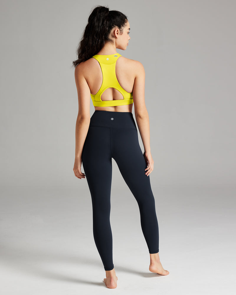 V Neck Pocket Sports Bra