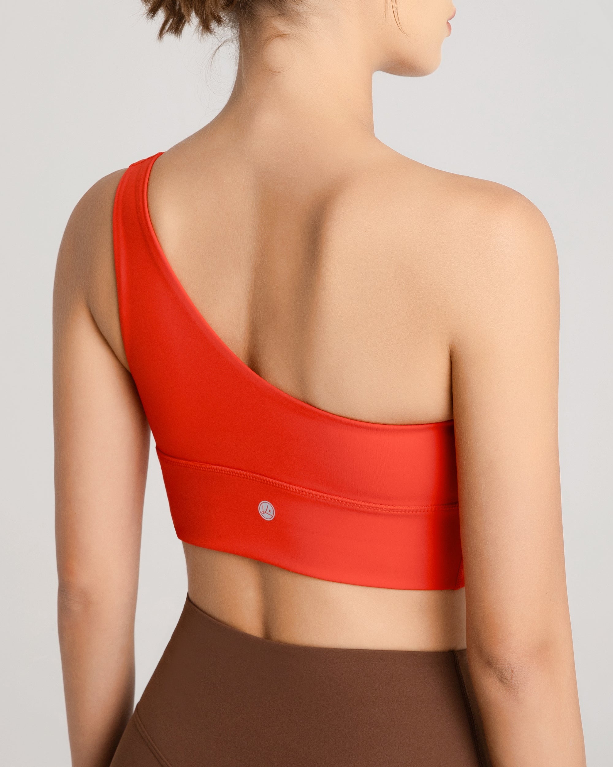 One Shoulder Sports Bra 232106