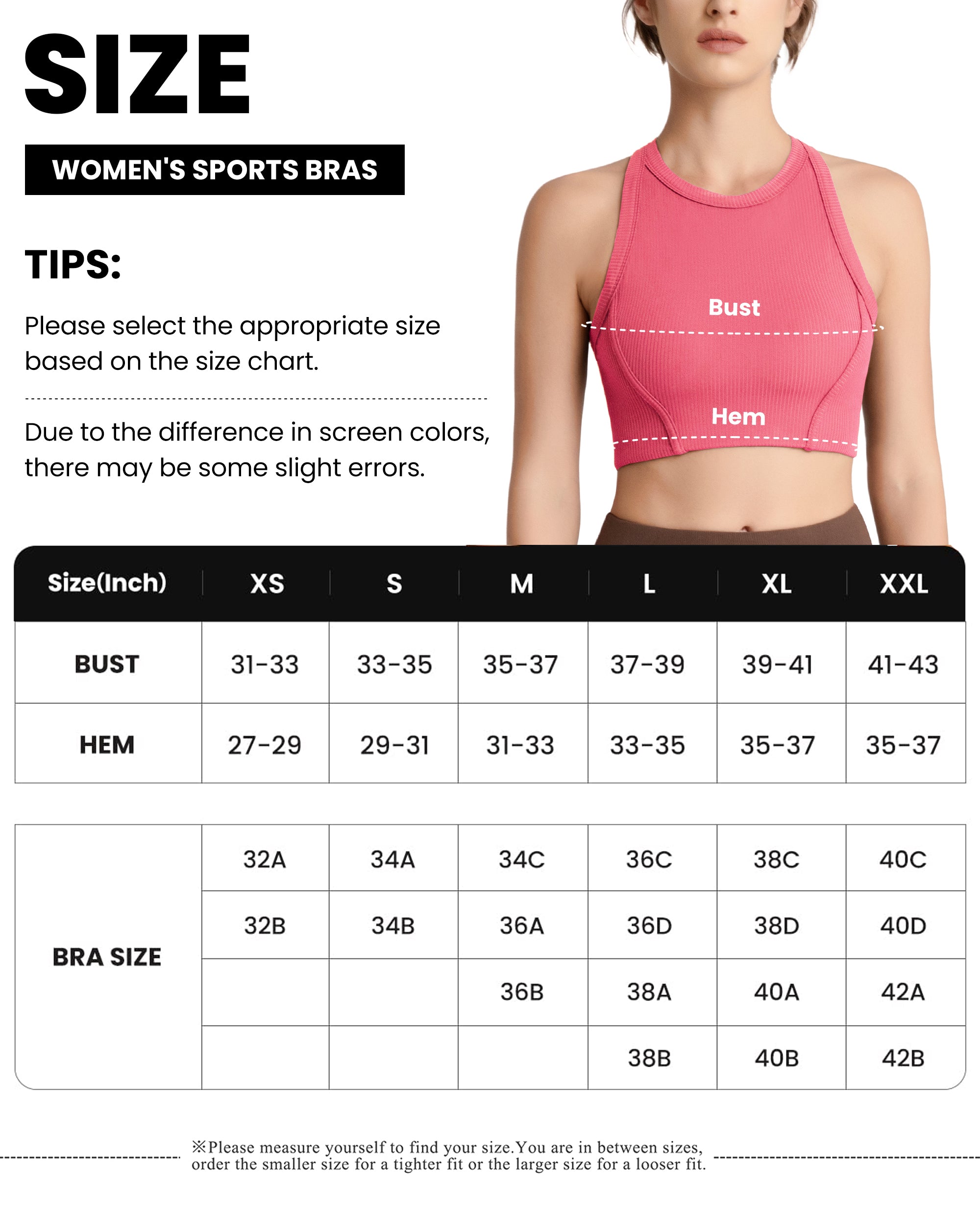 Ribbed Sports Bra 232506