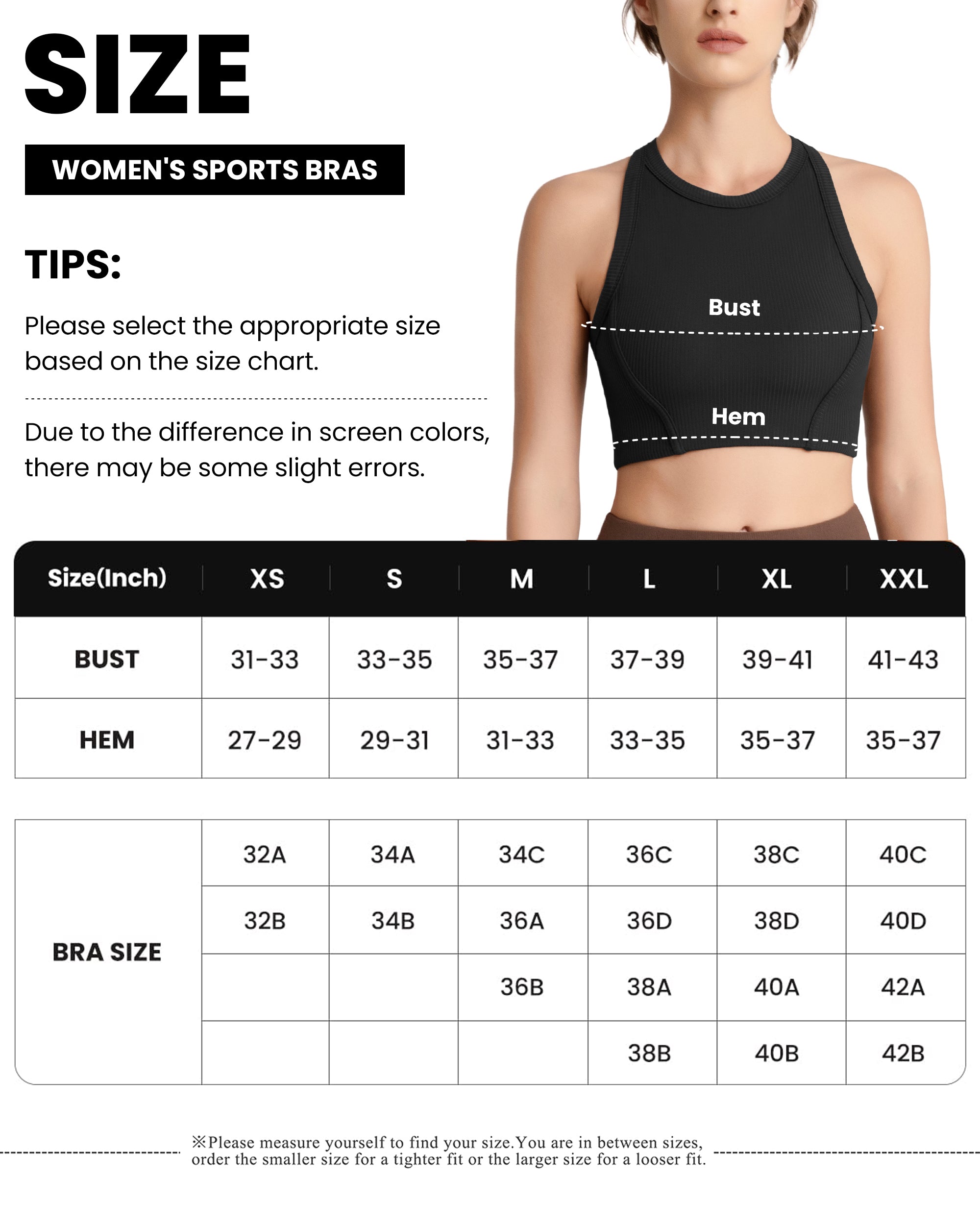 Ribbed Sports Bra 232506