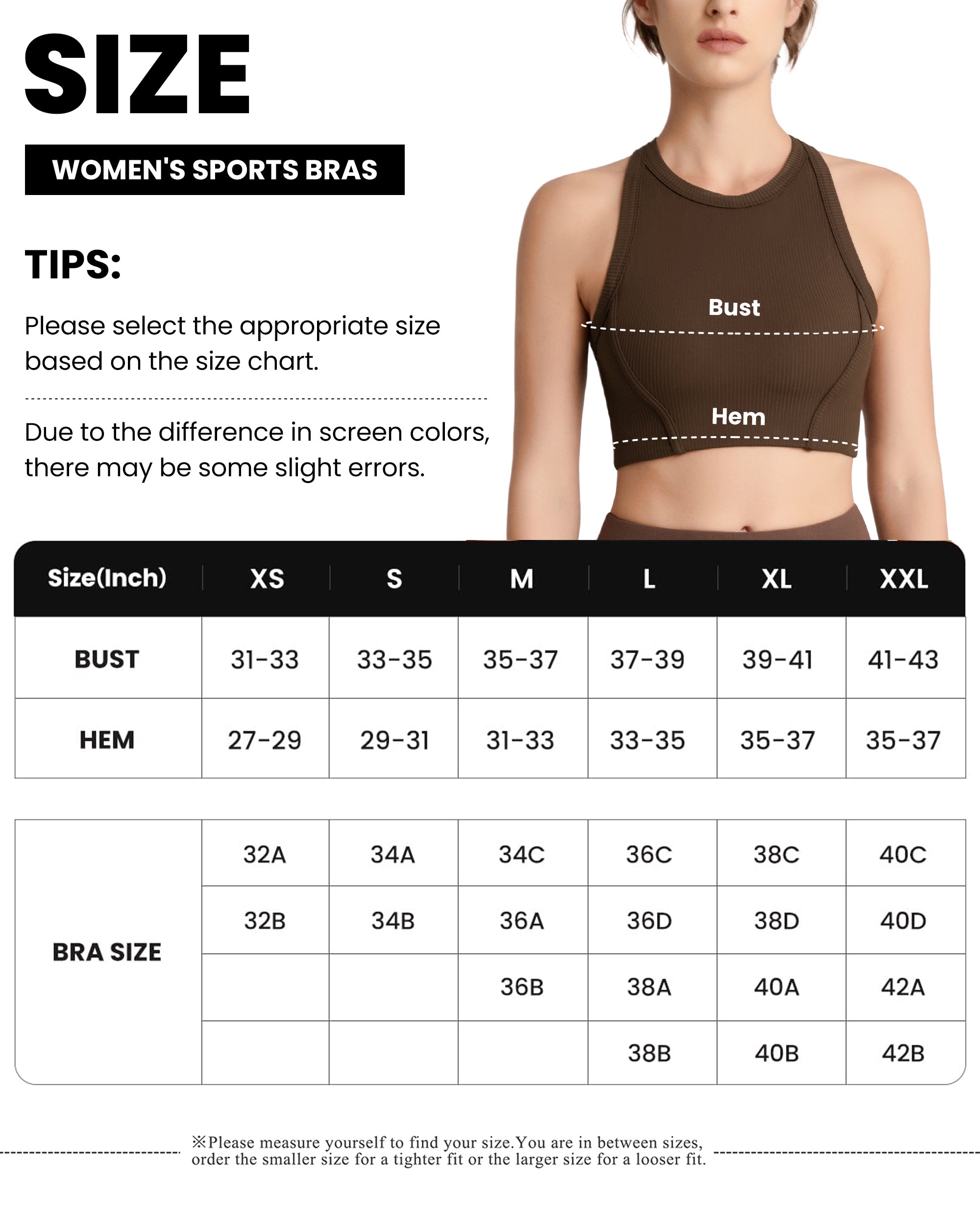 Ribbed Sports Bra 232506