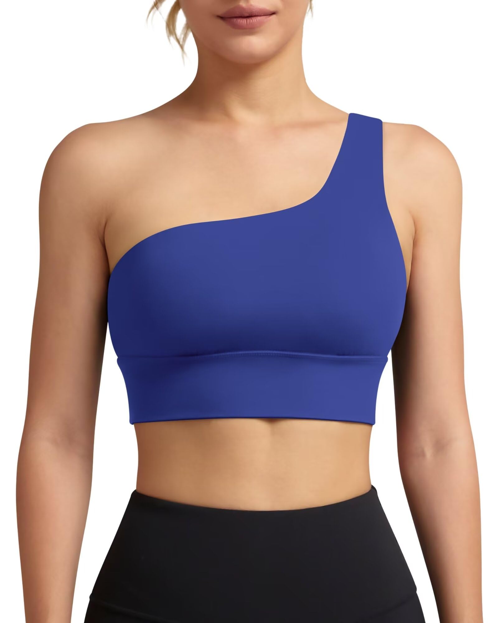 One Shoulder Sports Bra 232106