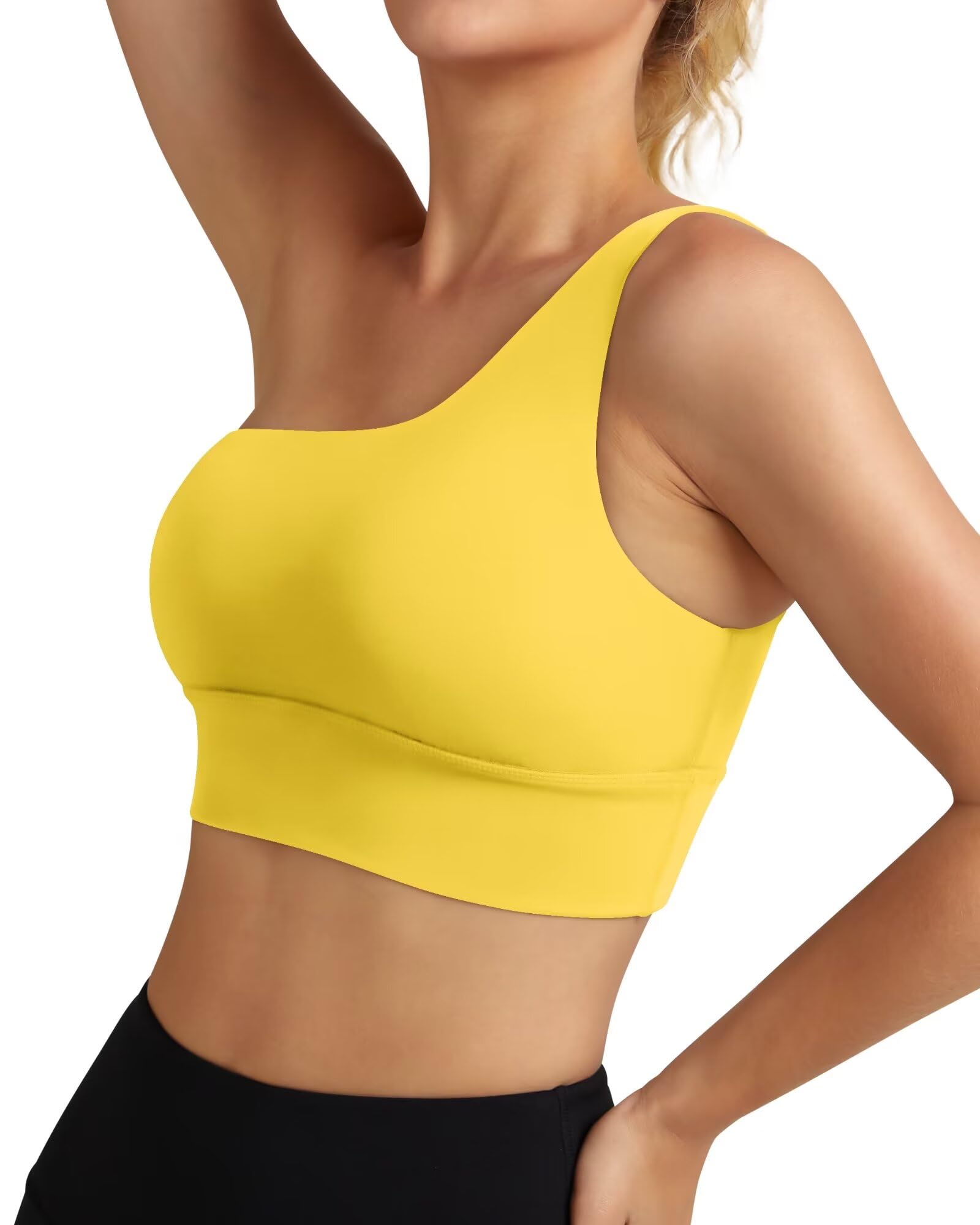 One Shoulder Sports Bra 232106