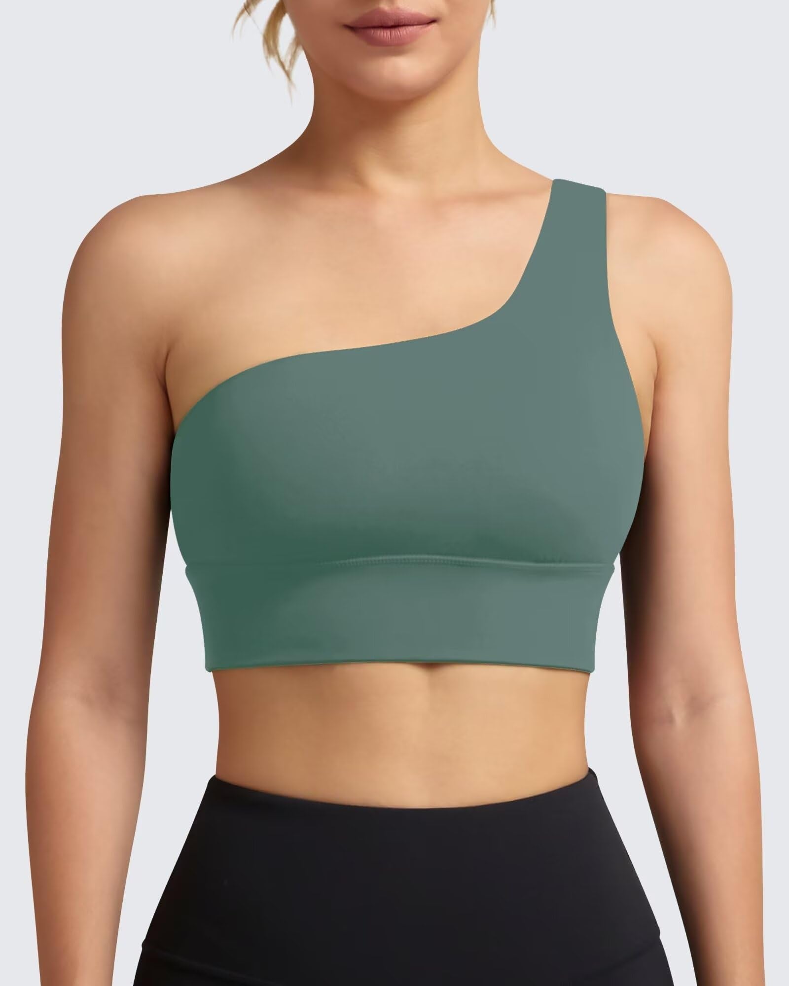 One Shoulder Sports Bra 232106