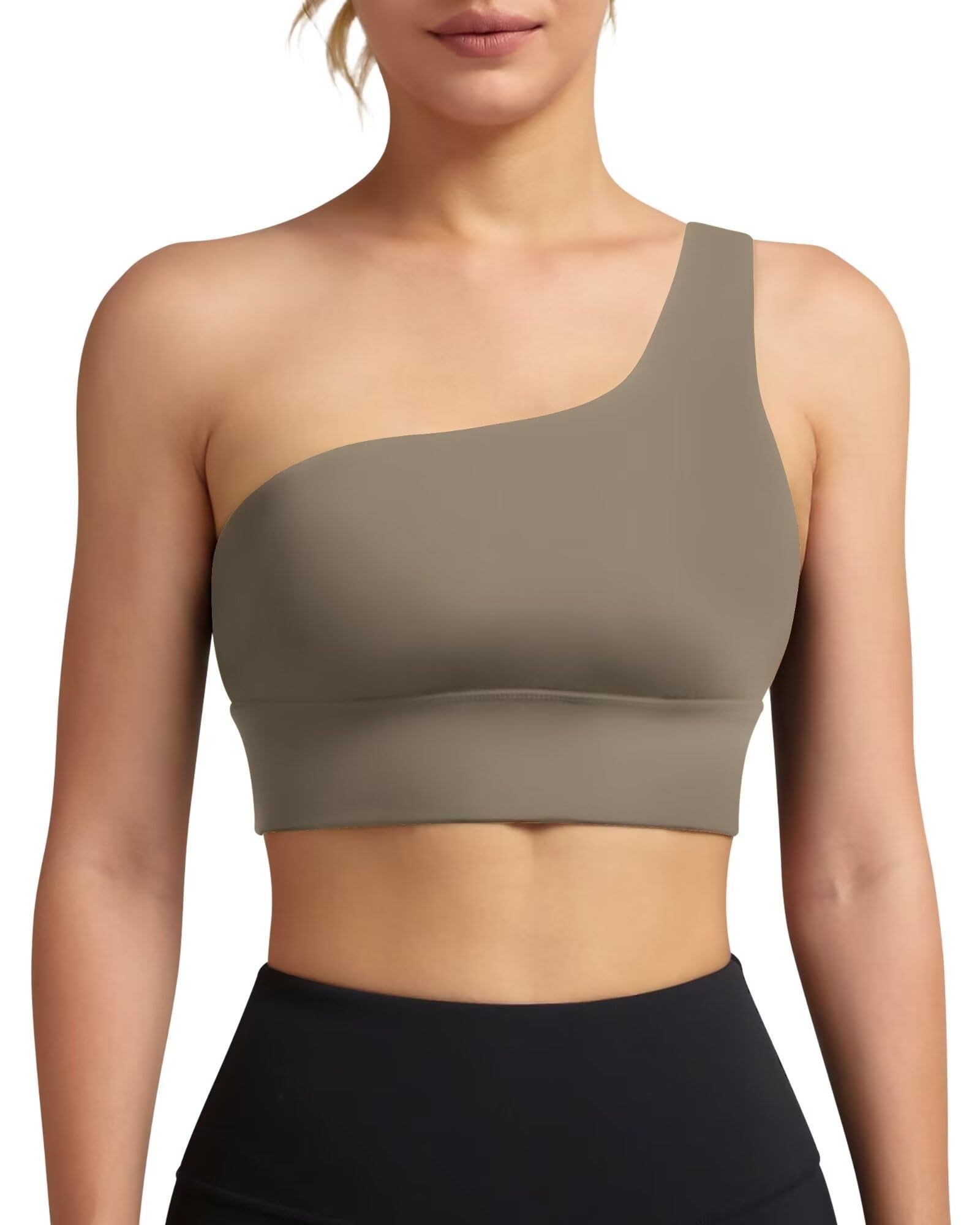 One Shoulder Sports Bra 232106