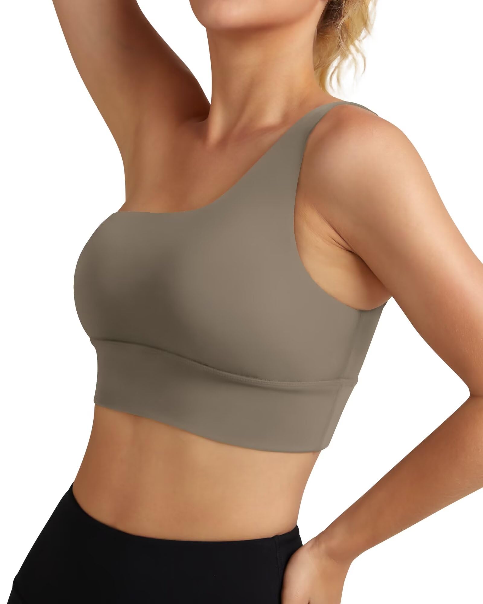 One Shoulder Sports Bra 232106