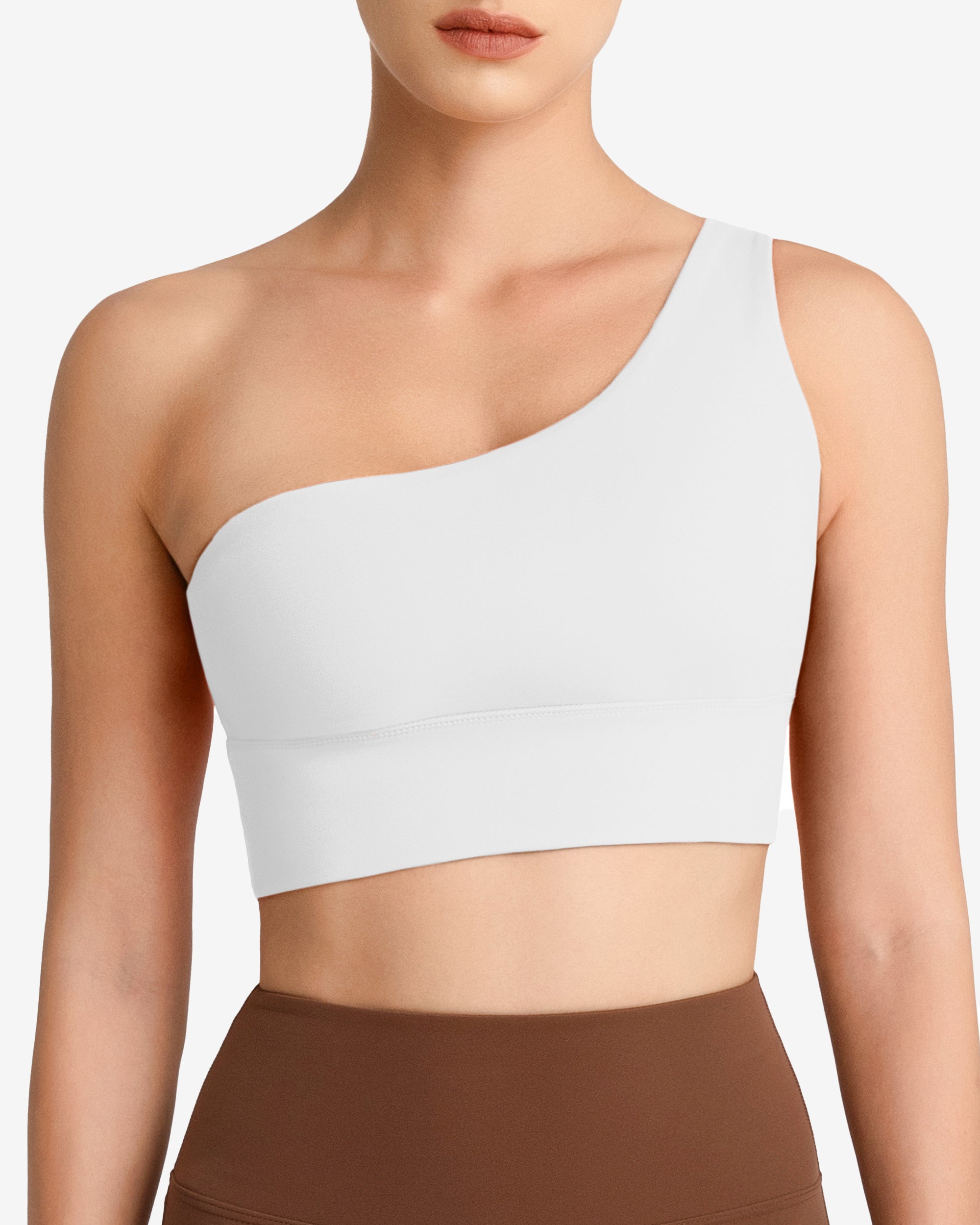 One Shoulder Sports Bra 232106