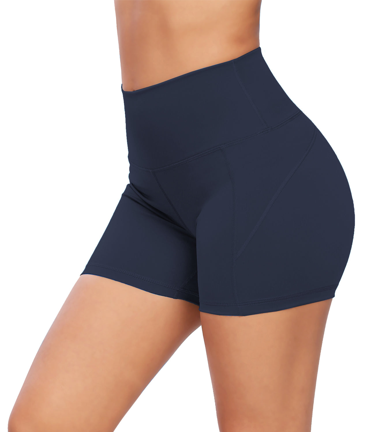 Inseam Mid Waist Training Shorts