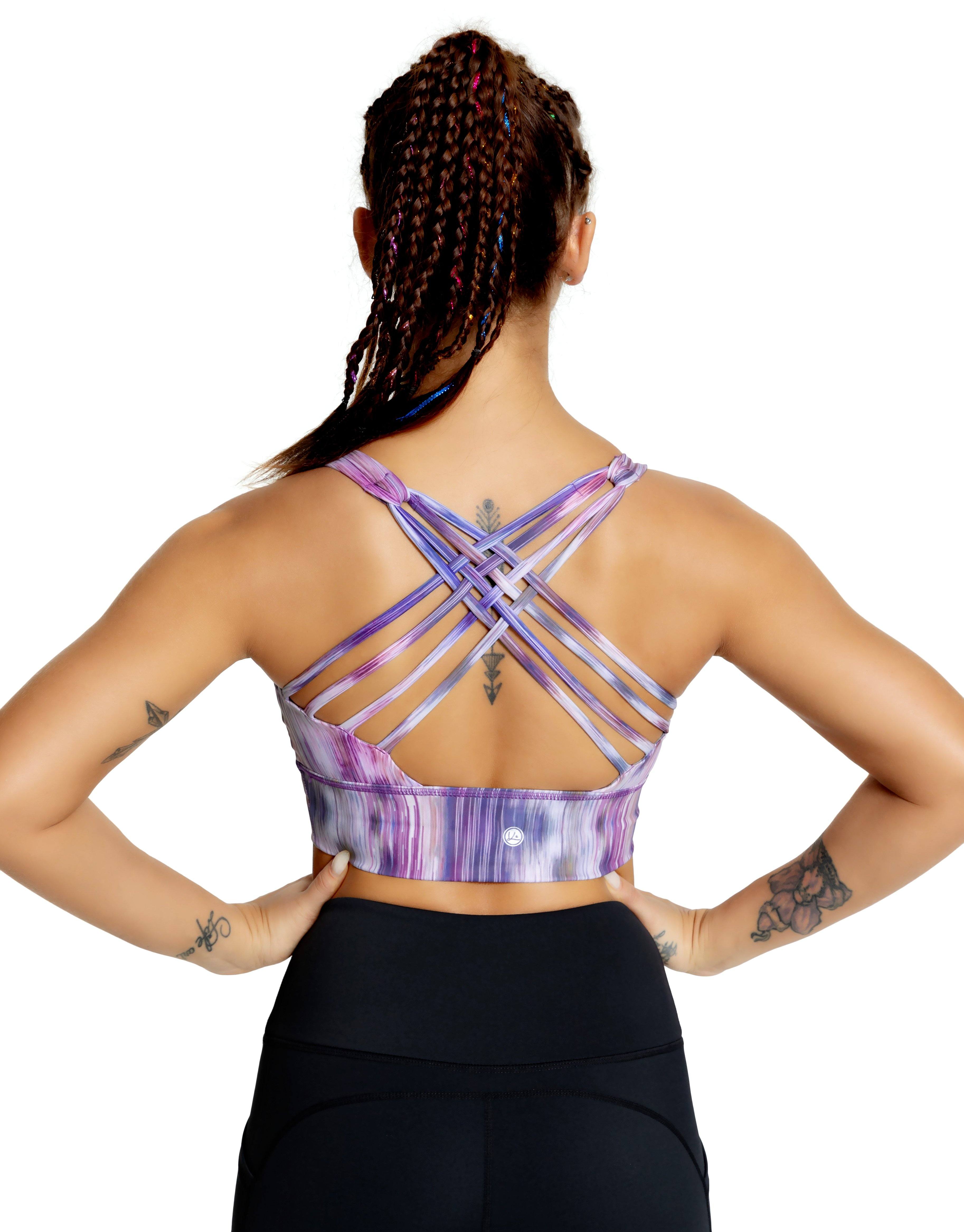 Pattern Light Support Free Sport Bra