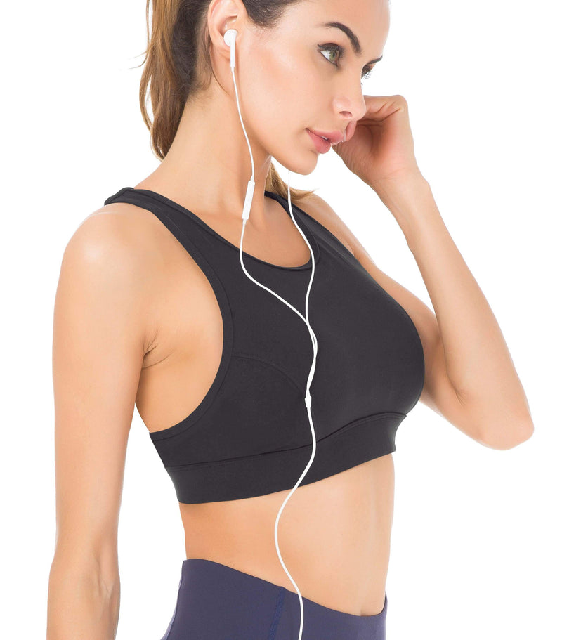 CORALIE Sport Bra for Women Wireless Back Posture Corrector Extra